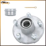 On 4.5' Trailer Hub With Bearing Kit For 2000 Lbs. 1.0625' Spindle. Fixed Price $25.13.