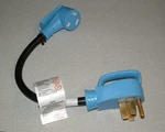 18" Adapter 50 Amp To 30 Female RVP095 Power Hookup Road & Home 125V. Fixed Price $11.94.
