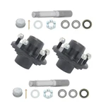(2) 1-1/16 Inch Straight Spindles 5 Bolt On 4-1/2 Circle Hub Includes. Fixed Price $64.91.