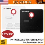 Camplux Rv Tankless Heater Door - 15X15", Waterproof, For 4/6 Gallon Tanks. Fixed Price $69.99.