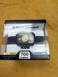 Black Diamond Icon 700 Headlamp Lumens Led Dual Fuel IP67 Waterproof Nib. Fixed Price $69.00.