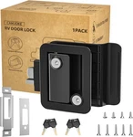 Rv Door Lock For Travel Trailers With Paddle Deadbolt, Camper 1 4 Keys. Fixed Price $33.34.