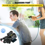 Vevor Washdown Pump, 12V Dc, 7 Gpm 60 Psi, Max. 10 Lift Self Priming Water. Fixed Price $121.95.