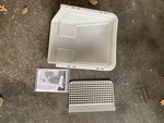Dometic Fan-tastic Vent Cover Kit 1520-09 White Rv Roof And Grille. Fixed Price $45.99.