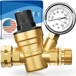 Renator Rv Water Pressure Regulator For Camper. Brass Compact, Black. Fixed Price $47.99.