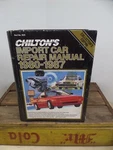 Acura Bmw Audi Porsche 1980-1987 Chilton Import Car Repair Manual Book 7672. Fixed Price $10.80.