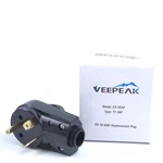 Veepeak Amp Rv Plug Male Replacement TT-30P Heavy Duty 125V Prong. Fixed Price $12.00.