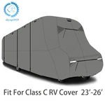 Breathable Rv Cover For Class Motorhome Trailer 23'-26' Gray Layers Storage. Fixed Price $111.72.