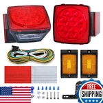 Aila 12V Submersible Led Trailer Light Kit - Stop, Turn, Tail, Plate, Side. Fixed Price $53.14.