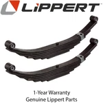 Lippert 26" 4,000 Lb Double-eye Leaf Springs Pair (2-PACK) Dexter Compatible. Fixed Price $159.99.