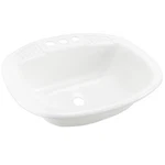 Rv Single Bowl Sink 20X16 White Camper Trailer Kitchen Replacement. Fixed Price $35.99.