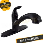 Valterra PF231541 Rubbed Bronze Premium Single Handle Pull Out Kitchen Faucet. Fixed Price $171.86.