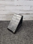 Maxxhaul 70472 Solid Rubber Heavy Duty Black Wheel Chock 8" 4" 6". Fixed Price $15.00.