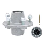 For 2000LB 1.0625' Spindle W/ Trailer Bearing On 4.5' Galvanized Hub. Fixed Price $47.67.