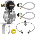 2-STAGE Auto Changeover Rv Propane Regulator Tank 18" Inch Lp. Fixed Price $53.72.