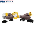 20FT Rv Sewer Hose Kit Dual Tank Dump Wye Connector Heavy Duty Vinyl Adapter New. Fixed Price $71.93.