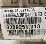 Dometic 944NS13.FP1 Trim Line Legs/lead Rails 13' 3309251.013 (no Awning). Fixed Price $149.99.