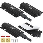 Magnetic Push Press Latches For Cabinet Door Jiayi 4 Pack, Black. Fixed Price $32.19.