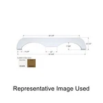 Icon 01623 Rv Trailer Tandem Axle Fender Skirt Taupe Finish For Mckenzie New. Fixed Price $268.58.