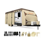 Umbrauto Travel Trailer Upgraded 7-LAYER Top Rv Cover, Waterproof. Fixed Price $331.08.