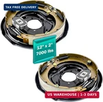 12" Brake Assembly Fits 7000 Lbs Axle Trailers,electric An. Fixed Price $132.17.