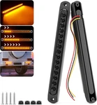 Pseqt 10" Led Trailer Tail Identification Lights Bar Amber Turn Signal. Fixed Price $34.91.