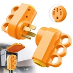 30/50 Rv Plug Connector, 125V/250V Heavy Duty Replacement Adapter Campe. Fixed Price $16.63.