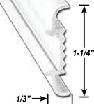 Ap Products 021-56403-8 8' Silver Aluminum Moulding Trim. Fixed Price $172.45.