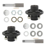 W/ Trailer Bearing Kit 2 Sets On 4' Hub And Square BT16 Spindle. Fixed Price $83.81.