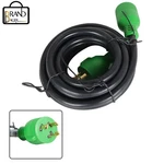 Amp 15 Ft Prong Generator Extension Cord 125V Nema L5-30P/L5-30R Twist Lock. Fixed Price $35.41.