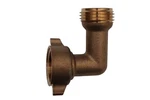 Road & Home 90 Lead Free Brass Standard Hose Thread Elbow W/ Easy Grip Feature. Fixed Price $11.00.