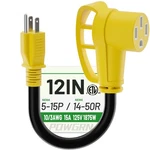 Powgrn Nema 5-15P To 14-50R, Rv Amp 110 Black. Fixed Price $27.97.