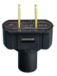 Leviton 48643-00E Black 2-POLE 3-WIRE 15A 125V Vinyl Straight Blade Plug. Fixed Price $6.88.