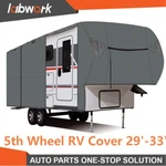 Labwork 4-PLY Waterproof 5TH Wheel Rv Motorhome Camper Storage Cover 29'-33' Ft. Fixed Price $119.67.