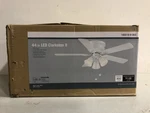 Clarkston Ii White Led Ceiling Fan 44" With Light Kit - SW18030 Wh, Private Bran. Fixed Price $80.51.