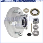 Bearings With Trailer Galvanized Hub On 4.5" For 3500 Lbs Axle L68149 L44649. Fixed Price $56.57.