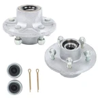 On 4.5' Galvanized Trailer Hub Kit For 3500 Lbs 2 Sets Pre-assembled. Fixed Price $56.61.