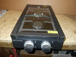 *greystone Cooktop Burner Black With Glass Cover CF-RVHOB125 Free Ship *14A*. Fixed Price $134.99.