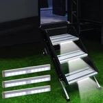 Lycaresun 3 Pack Motion Activated Rv Step LIGHTS,10 Led Battery Operated Magneti. Fixed Price $37.51.