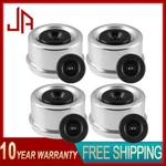 4X 2.44" Axle Chrome Hub Cover For Most 5200 To 6000 Pound. Fixed Price $16.02.