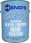 Heng's Roof Coating Alkyd Fibered Aluminum Gallon 16-43128-4. Fixed Price $114.83.
