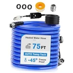 Heated Water Hose For Rv X 5/8", -45 Anti-freeze Drinking 75FT Blue. Fixed Price $46.08.