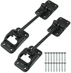 2-PACK Leisure Black Rv T-style Door Holder Catch 6" For Latch. Fixed Price $16.99.