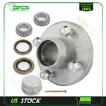 New 44649 Bearings & Trailer Galvanized Hub On 4" For 2500 Lbs Axle. Fixed Price $40.04.