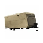 Adco 74841 Storage Lot Cover Travel Trailer Rv Fits 20'1"-22' Tan. Fixed Price $296.18.