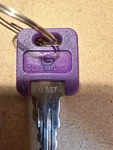 Single Global Link Oem Purple Precut Key For Rv Lock Code G357. Fixed Price $6.99.