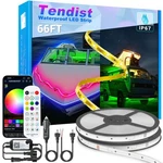 Tendist 66FT 12V Rgb Waterproof Marine Led Boat Strip Lights IP67 App/remote. Fixed Price $91.94.