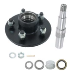Labwork Trailer Hub Kit With Bearing 8.75' Round #84 Spindle. Fixed Price $44.81.