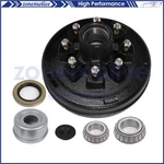 On 6.5" Boat Trailer Galvanized Hub Bearings For 7000LBS Axle L14125A L25580. Fixed Price $105.08.