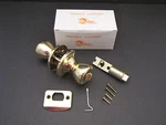 Mobile Home Door Knob Interior Privacy Locking Polished Brass. Fixed Price $16.95.